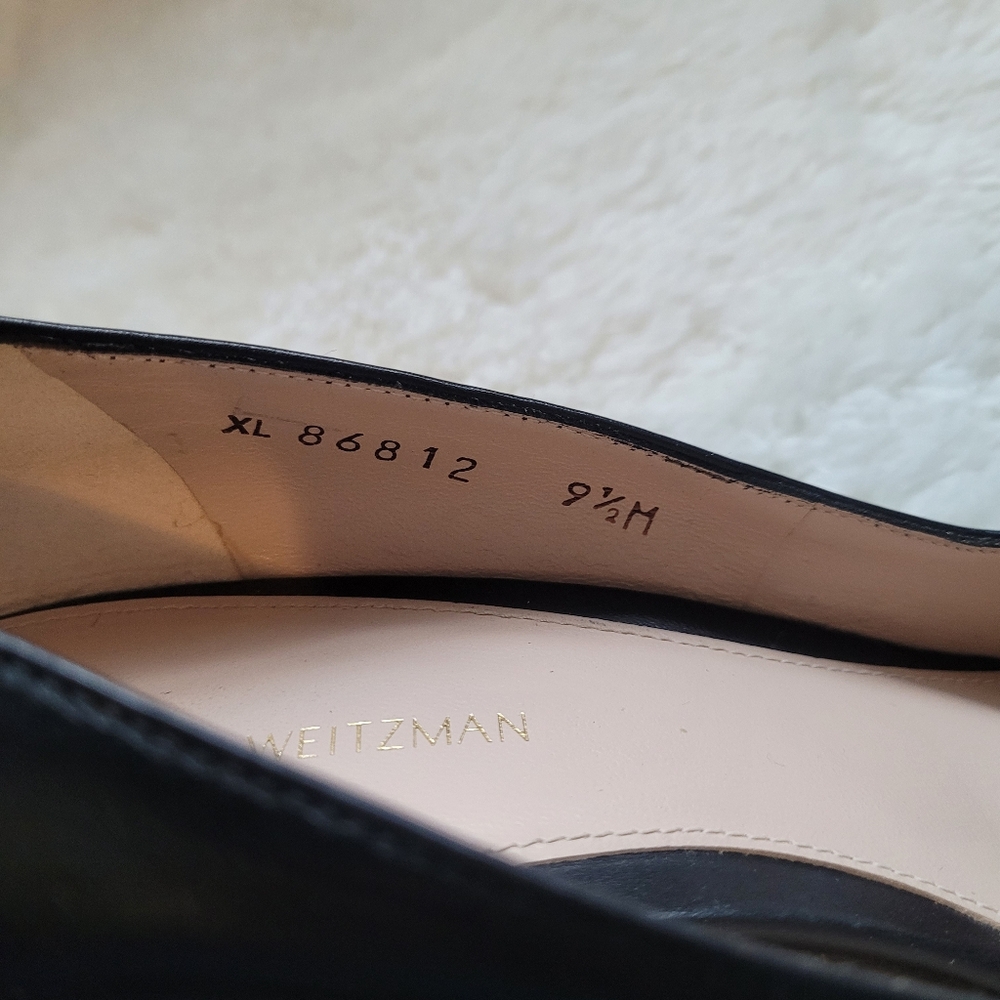 Stuart Weitzman Power 100 Stilettos In Black Size 9.5 - Picture 10 of 16